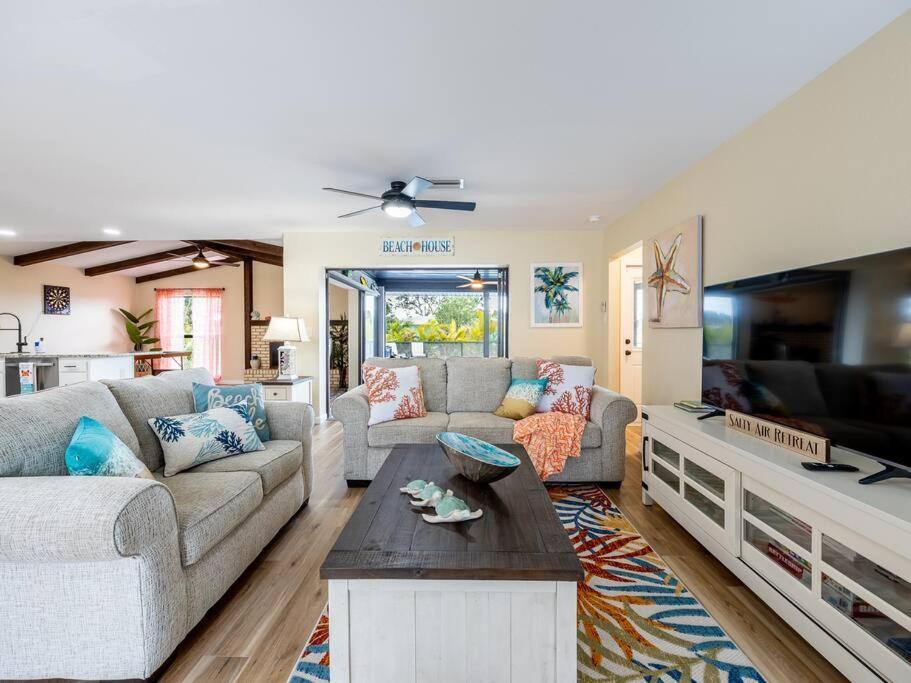 Englewood, Manasota Keys - 2 Bedroom Luxury Villa, Pool, Game Room, 6 Min To Beaches Next To Canal Exterior foto
